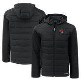 Cutter & Buck Helmet Evoke Hybrid Eco Softshell Recycled Full-Zip Hoodie Jacket - Kansas City Chiefs Hoodies