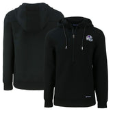 Cutter & Buck Helmet Roam Eco Half-Zip Recycled Pullover Hoodie - Buffalo Bills Hoodies