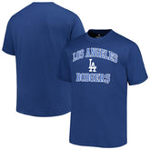 Royal Los Angeles Dodgers Profile Big & Tall Heart & Soul T-Shirt
