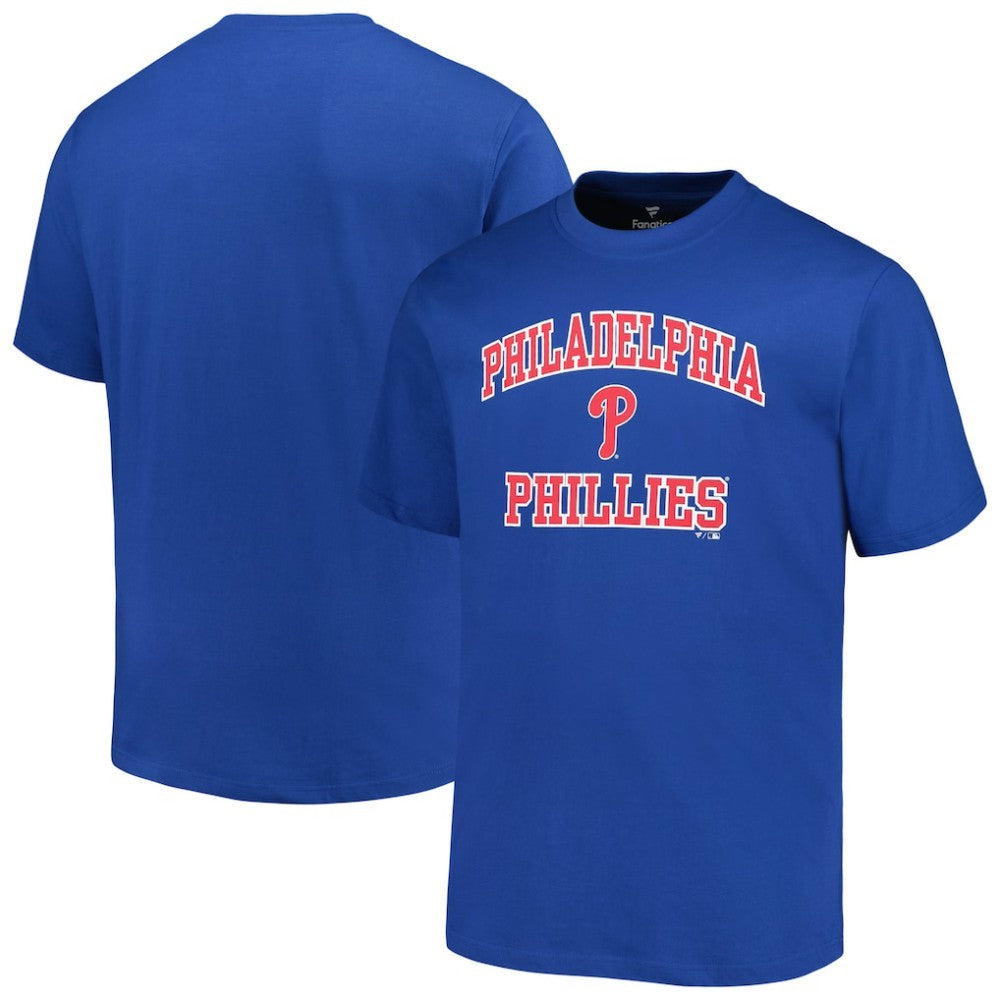 Royal Philadelphia Phillies Profile Big & Tall Heart & Soul T-Shirt