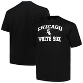 Black Chicago White Sox Profile Big & Tall Heart & Soul T-Shirt