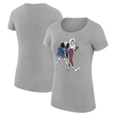NHL Colorado Avalanche G-III 4Her by Carl Banks Women's Super-Slim Fit Lightweight Hockey Girls T-Shirt