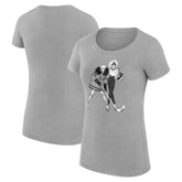 NHL Los Angeles Kings G-III 4Her by Carl Banks Women's Super-Slim Fit Lightweight Hockey Girls T-Shirt