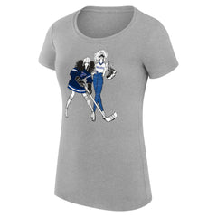 NHL St. Louis Blues G-III 4Her by Carl Banks Women's Super-Slim Fit Lightweight Hockey Girls T-Shirt