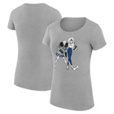 NHL Tampa Bay Lightning G-III 4Her by Carl Banks Women's Super-Slim Fit Lightweight Hockey Girls T-Shirt