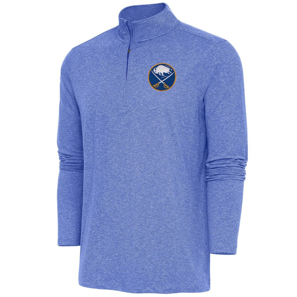 NHL Buffalo Sabres Antigua Hunk Quarter-Zip Pullover Top