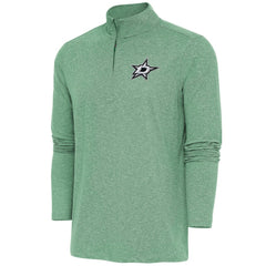 NHL Dallas Stars Antigua Hunk Quarter-Zip Pullover Top
