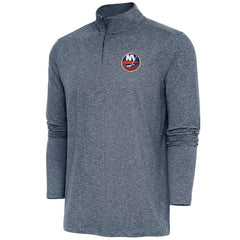 NHL New York Islanders Antigua Hunk Quarter-Zip Pullover Top