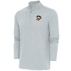 NHL Pittsburgh Penguins Antigua Hunk Quarter-Zip Pullover Top