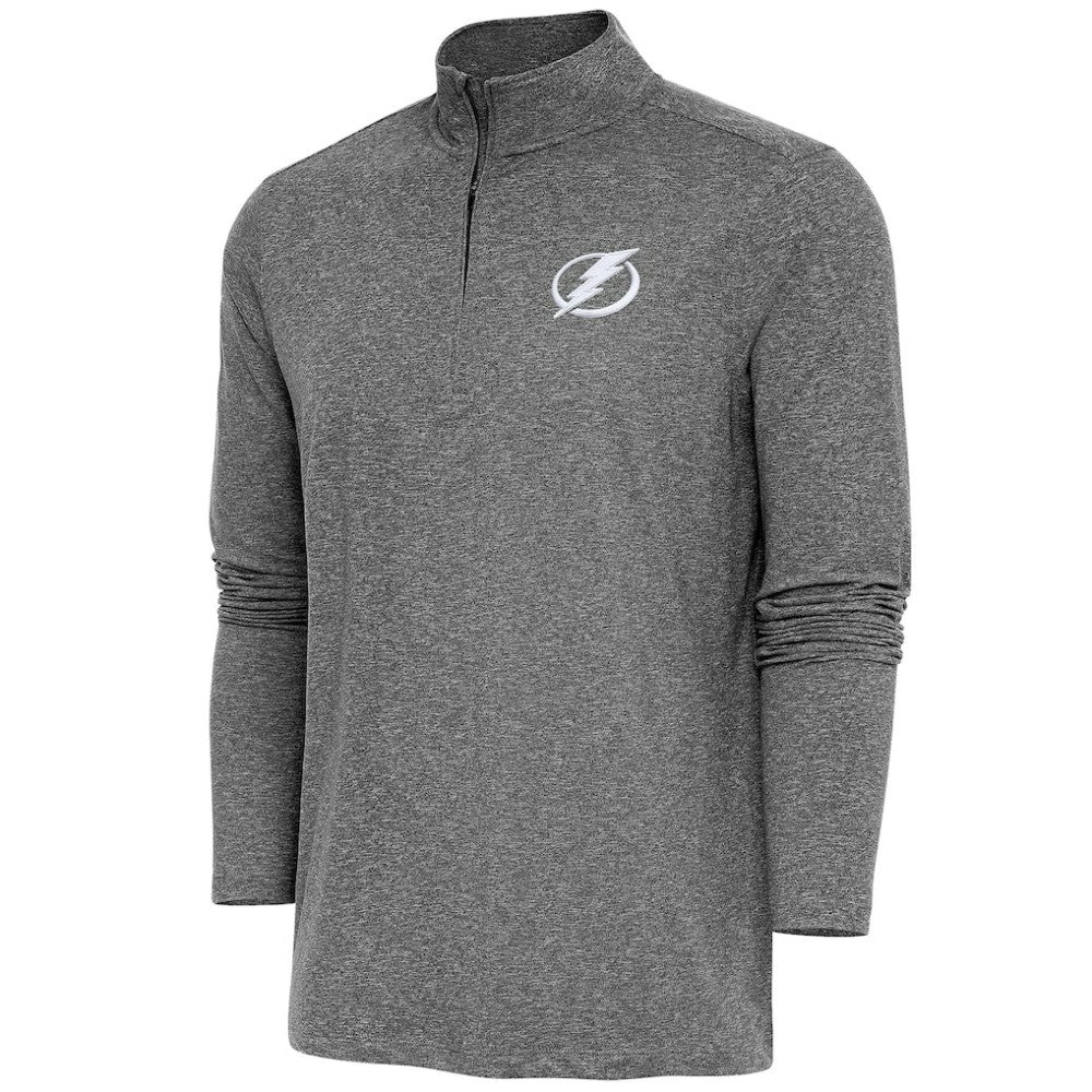 NHL Tampa Bay Lightning Antigua Hunk Quarter-Zip Pullover Top