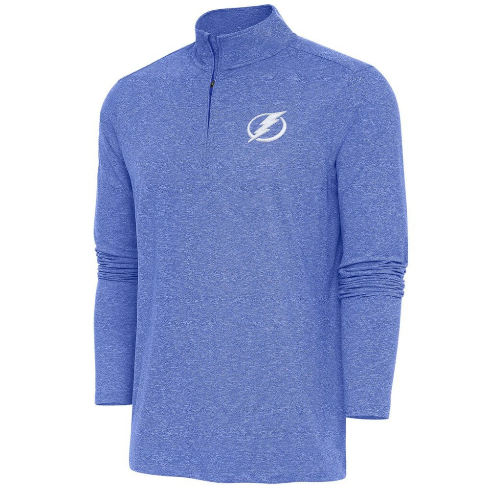 NHL Tampa Bay Lightning Antigua Hunk Quarter-Zip Pullover Top