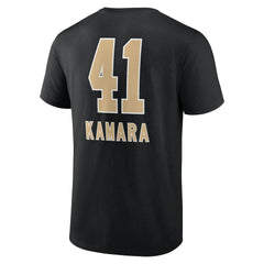 Alvin Kamara Team Wordmark Player Name & Number T-Shirt - New Orleans Saints T-shirts