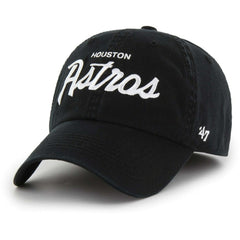 Black Houston Astros '47 Crosstown Classic Franchise Fitted Hat