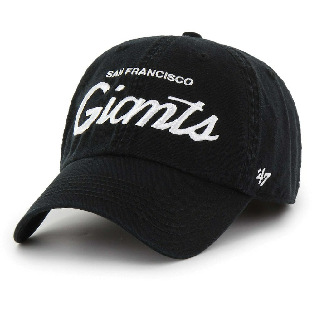 Black San Francisco Giants '47 Crosstown Classic Franchise Fitted Hat