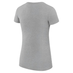 Heather Gray Minnesota Twins G-III 4Her by Carl Banks Women's Super-Slim Fit Lightweight City Graphic T-Shirt