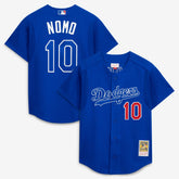 Royal Hideo Nomo Los Angeles Dodgers Mitchell & Ness Cooperstown Collection 2004 Batting Practice Jersey