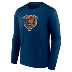 Throwback Long Sleeve T-Shirt - Chicago Bears T-shirts