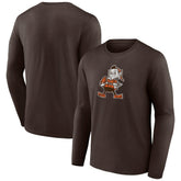 Throwback Long Sleeve T-Shirt - Cleveland Browns T-shirts