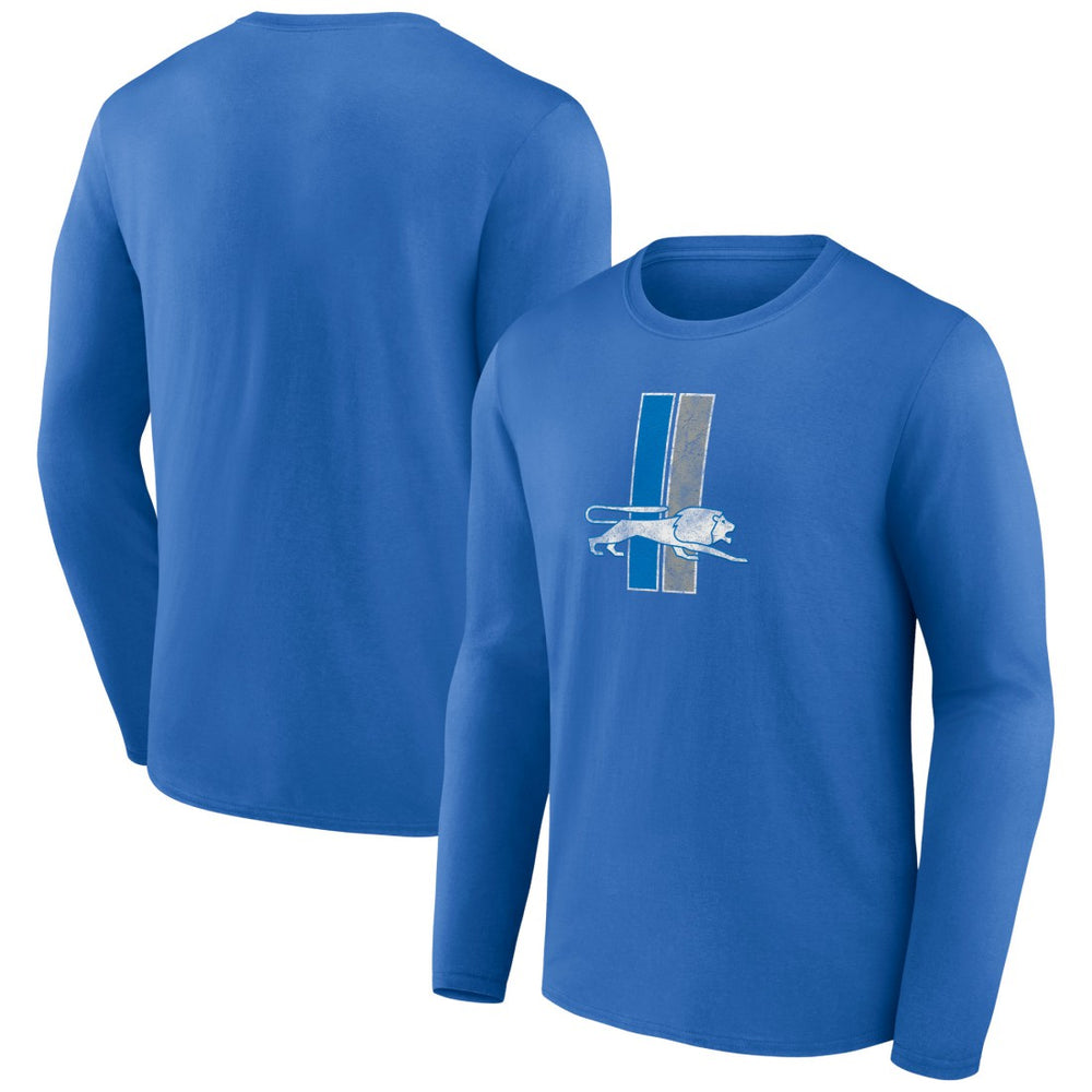 Throwback Long Sleeve T-Shirt - Detroit Lions T-shirts