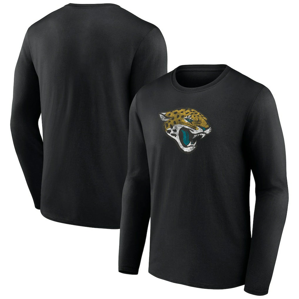 Throwback Long Sleeve T-Shirt - Jacksonville Jaguars T-shirts