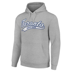 NHL Toronto Maple Leafs Starter Tailsweep Fleece Tri-Blend Pullover Hoodie