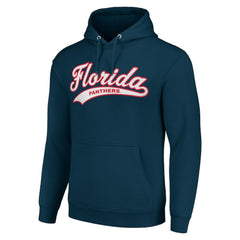 NHL Florida Panthers Starter Tailsweep Fleece Tri-Blend Pullover Hoodie