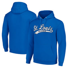 NHL St. Louis Blues Starter Tailsweep Fleece Tri-Blend Pullover Hoodie