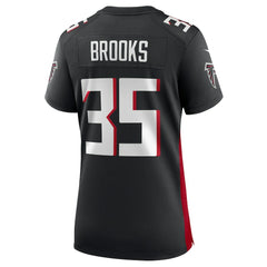 Natrone Brooks Women's Team Game Jersey - Atlanta Falcons Jerseys