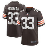 Ronnie Hickman Team Game Jersey - Cleveland Browns Jerseys