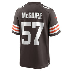 Isaiah McGuire Team Game Jersey - Cleveland Browns Jerseys
