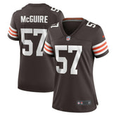 Isaiah McGuire Women's Team Game Jersey - Cleveland Browns Jerseys