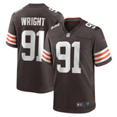 Alex Wright Team Game Jersey - Cleveland Browns Jerseys