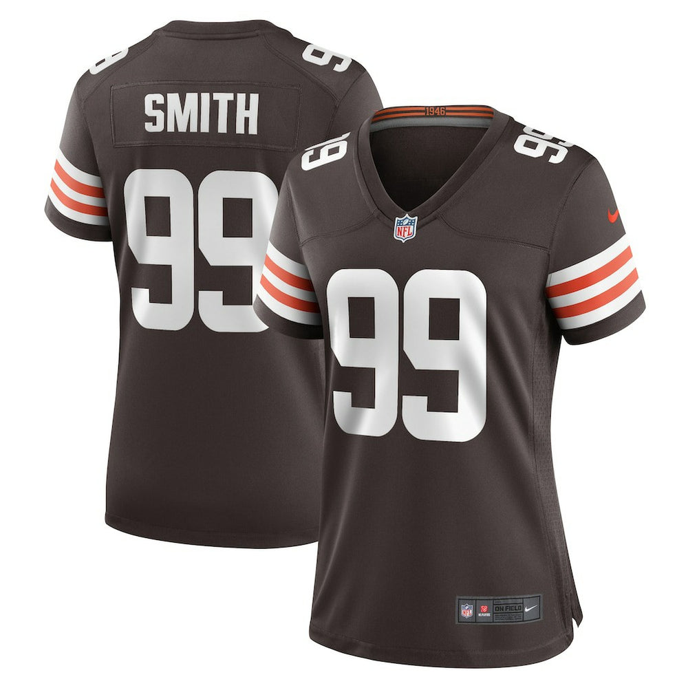 Za'Darius Smith Women's Team Game Jersey - Cleveland Browns Jerseys