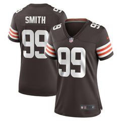 Za'Darius Smith Women's Team Game Jersey - Cleveland Browns Jerseys
