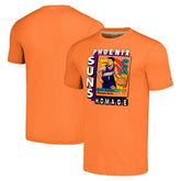 Devin Booker Phoenix Suns Homage Unisex SkyBox Player Tri-Blend T-Shirt