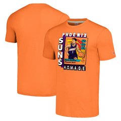 Devin Booker Phoenix Suns Homage Unisex SkyBox Player Tri-Blend T-Shirt