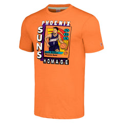 Devin Booker Phoenix Suns Homage Unisex SkyBox Player Tri-Blend T-Shirt