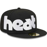 New Era Miami Heat Checkerboard UV 59FIFTY Fitted Hat