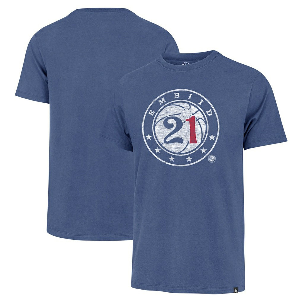 47 brand Joel Embiid Philadelphia 76ers '47 Player Logo Vintage T-Shirt