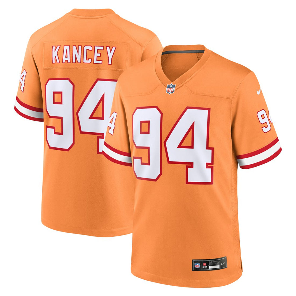 Calijah Kancey Alternate Game Jersey - Tampa Bay Buccaneers Jerseys