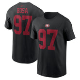 Nick Bosa Player Name & Number T-Shirt - San Francisco 49ers T-shirts