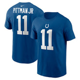 Michael Pittman Jr. Player Name & Number T-Shirt - Indianapolis Colts T-shirts