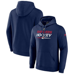 NHL New York Rangers Fanatics Alternate Wordmark Fleece Pullover Hoodie