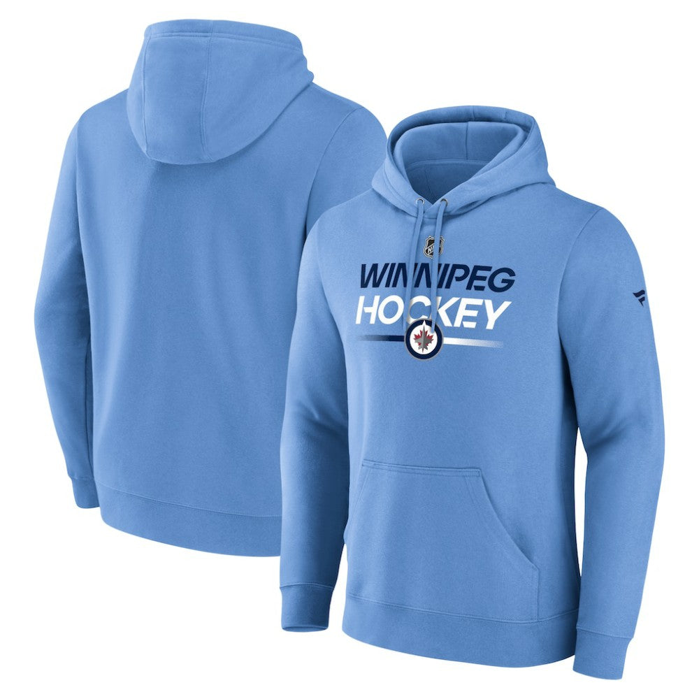 NHL Winnipeg Jets Fanatics Alternate Wordmark Fleece Pullover Hoodie