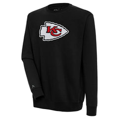Antigua Victory Crewneck Pullover Sweatshirt - Kansas City Chiefs Pullover