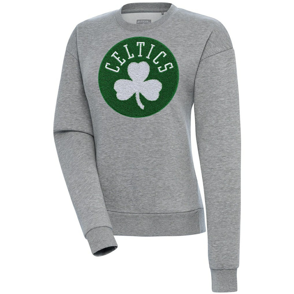 Boston Celtics Antigua Women's Victory Crewneck Pullover Sweatshirt