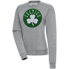 Boston Celtics Antigua Women's Victory Crewneck Pullover Sweatshirt