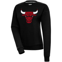 Chicago Bulls Antigua Women's Victory Crewneck Pullover Sweatshirt