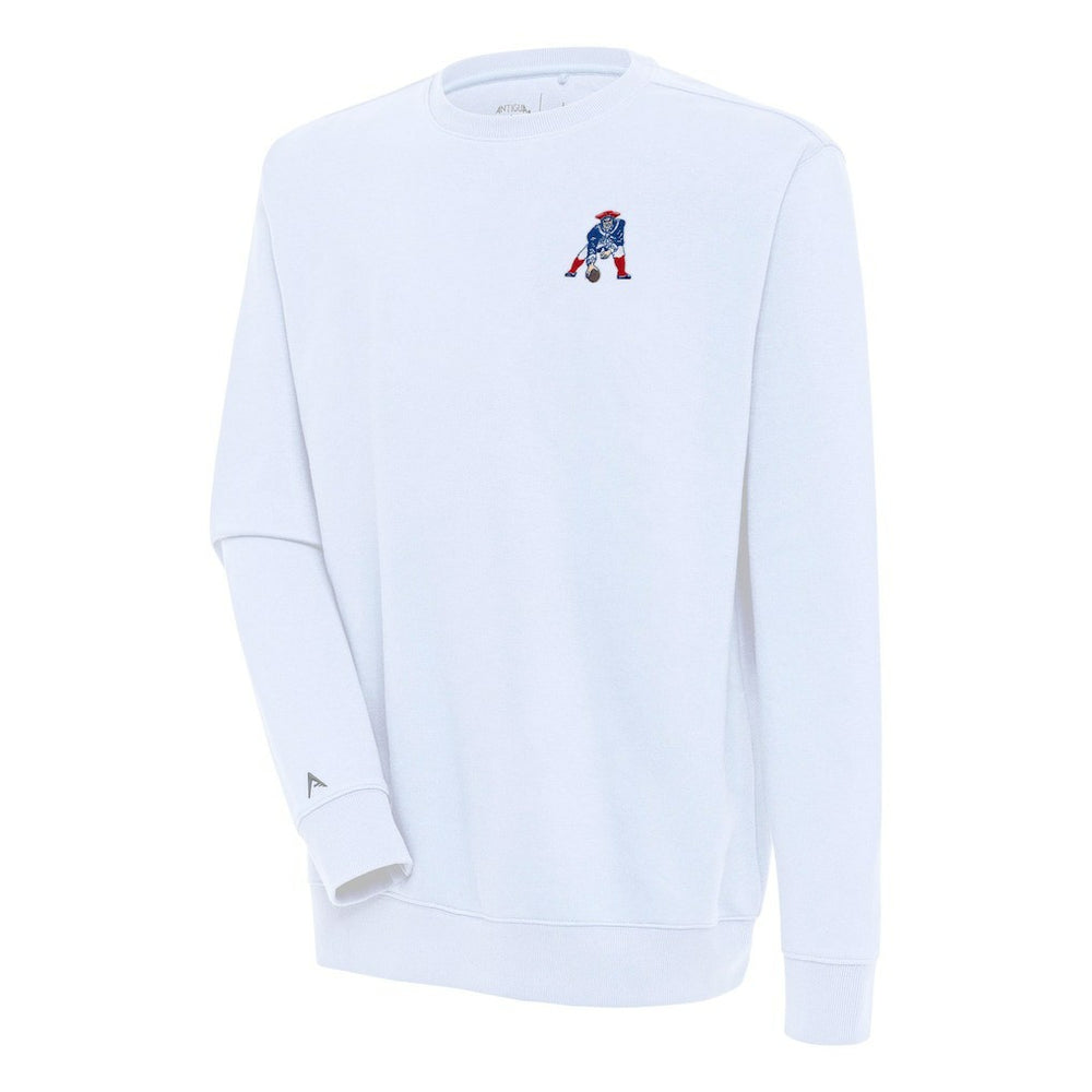 Adult Throwback Logo Victory Pullover Sweatshirt - New England Patriots Pullover