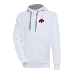 Adult Throwback Logo Victory Pullover Hoodie - Buffalo Bills Hoodies